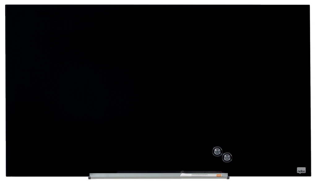 Klaastahvel magnetpinnaga NOBO DIAMOND 45', laiekraan, 99x56cm, must