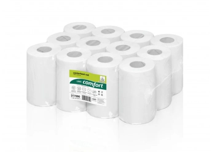 Rullpaberrätikud WEPA 20,5cm x 68m, 2-kih, valge, 12 tk (kogus 12 tükki)