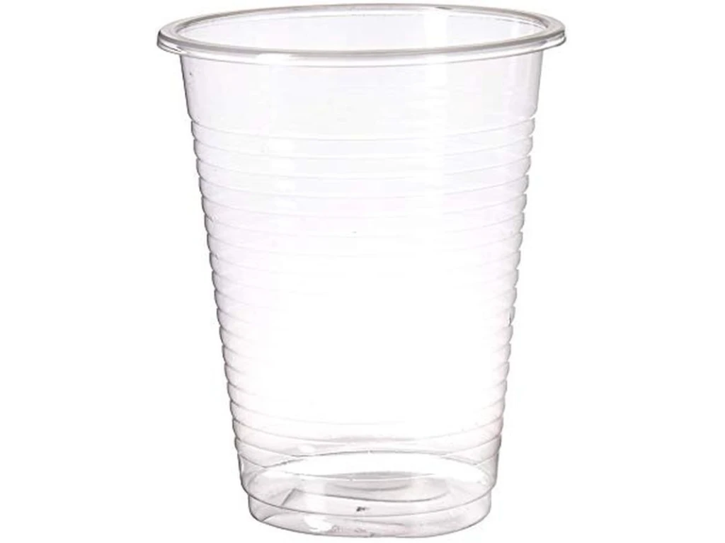 Joogitops 200ml, läbipaistev, plast, 100 tk