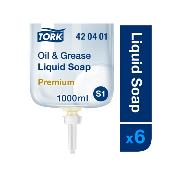 Vedelseep Tork Premium Hand Industrial S1, 1L värvainete ja lõhnavaba