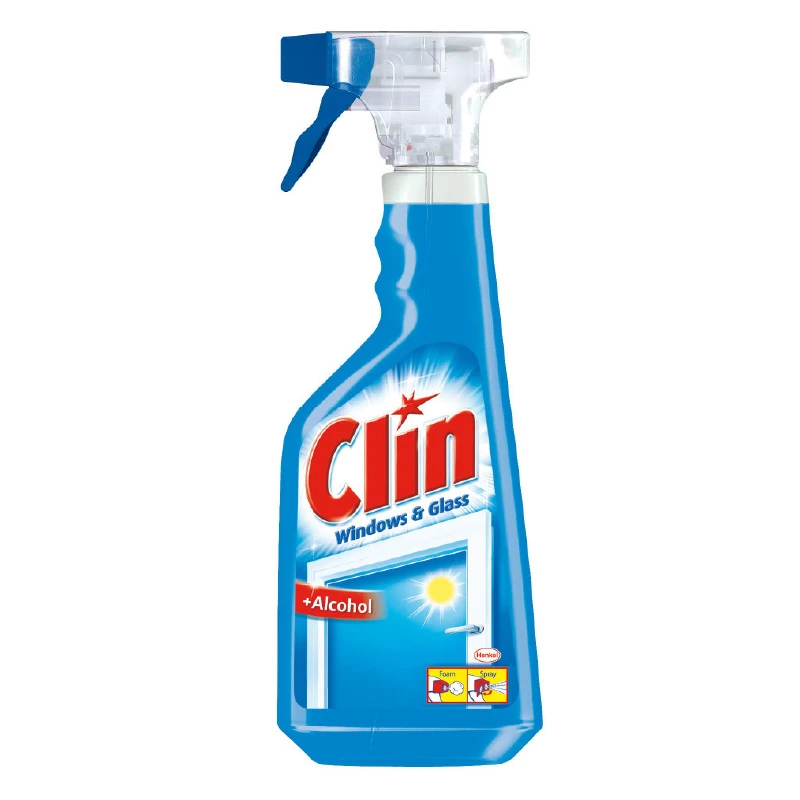 Puhastusvahend klaasile Clin, 500 ml, pihustiga