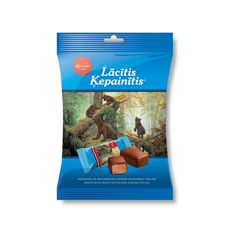 Vahvlikompvek Laima Kolm karu 150 g