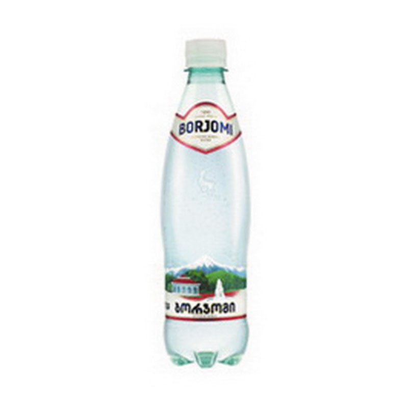 Mineraalvesi Borjomi 0,5l, gaseeritud, plastpudel