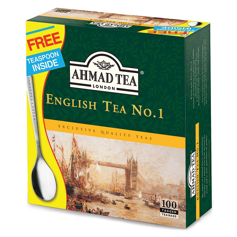 Tee Ahmad English Tea  No.1, 100tk/pk x 2 g