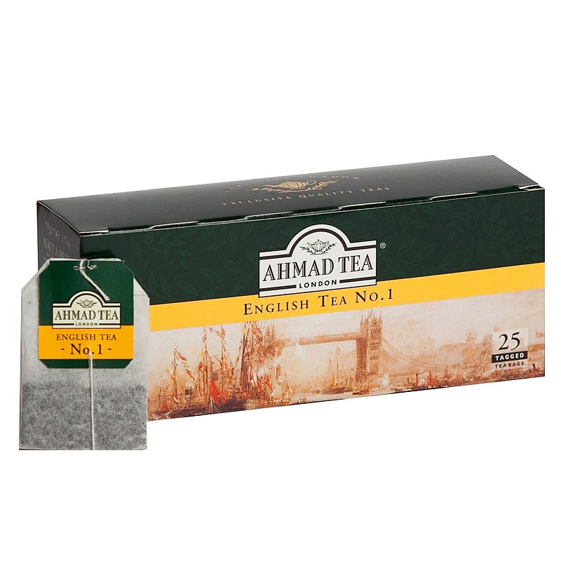 Tee Ahmad English Tea No.1 25 tk/pk x 2 g (kogus 2 tükki)