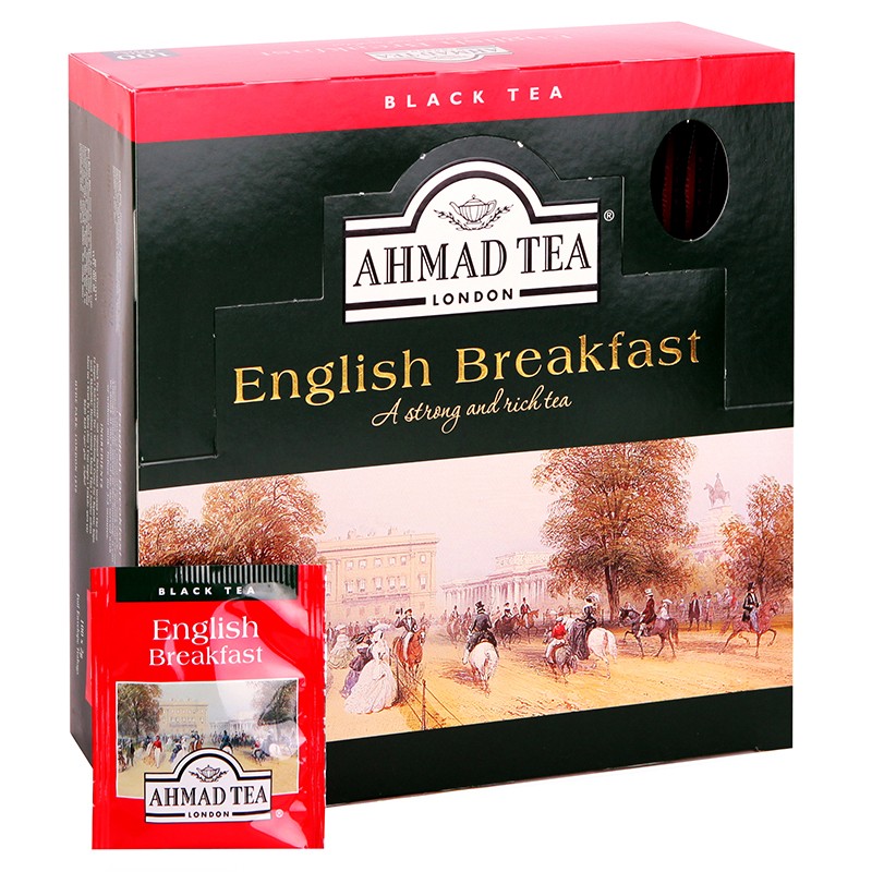 Tee AHMAD Alu ENGLISH Breakfast 100tk/pk x 2 g