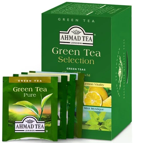Roheline tee Ahmad Selection assortii 20tk/pk (kogus 2 tükki)