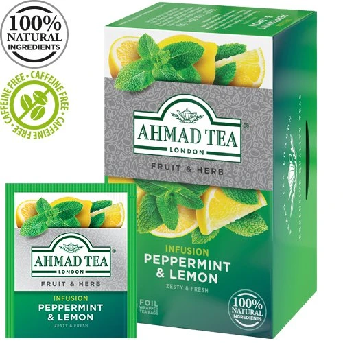 Tee Ahmad piparmünt & sidrun 20pk x 1.5 g fooliumis (kogus 2 tükki)