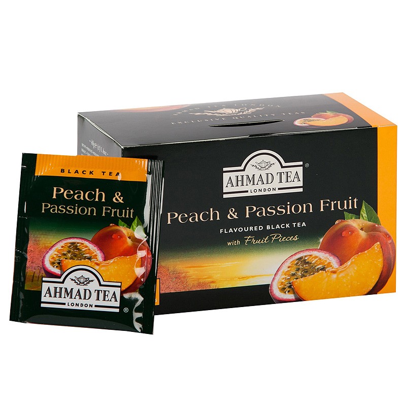Tee Ahmad Alu Fruit Peach & Passion, 20tk x 2 g/pk (kogus 2 tükki)
