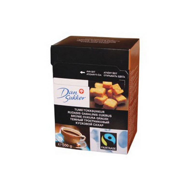 Tükksuhkur Dan Sukker, pruun 500g