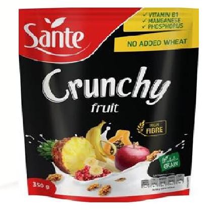 Müsli Sante Crunchy puuviljadega, 350g (kogus 2 tükki)