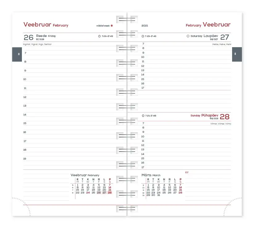 2913396000, Midimärkmik Spirex Päev sisu