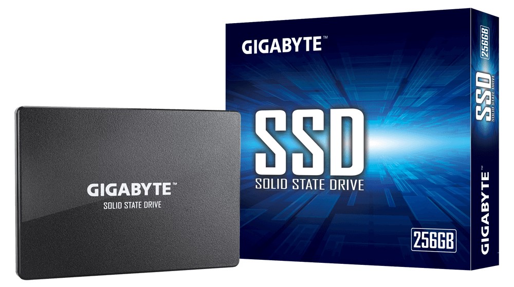 Gigabyte | GP-GSTFS31256GTND | 256 GB | Solid-state drive interface SATA | Read speed 520 MB/s | Write speed 500 MB/s