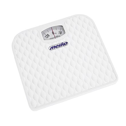 Mesko Scale MS 8160 Mechanical, Maximum weight (capacity) 130 kg, Accuracy 1000 g, White