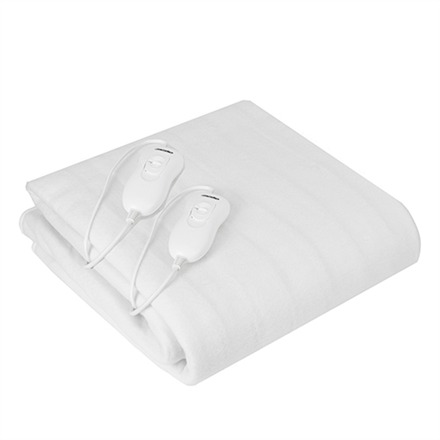 Mesko | Electirc heating under-blanket | MS 7420 | Number of heating levels 4 | Number of persons 2 | Washable | Remote control | Polyester | 2x60 W | White