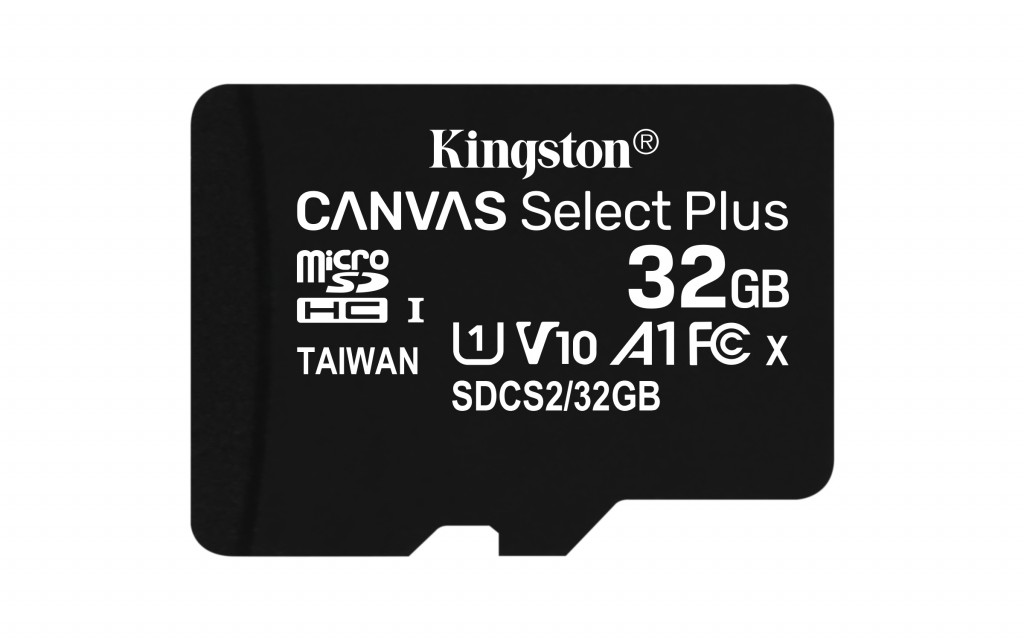 KINGSTON 32GB micSDHC Canvas Select Plus