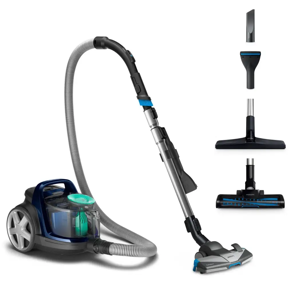 Philips | Vacuum cleaner | PowerPro Active FC9556/09 | Bagless | Power 900 W | Dust capacity 1.5 L | Blue
