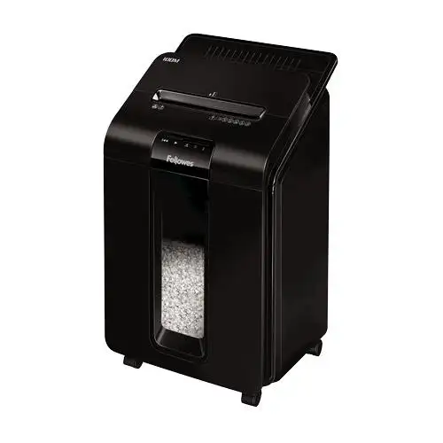 Fellowes AutoMax 100M paberihunt Particle-cut tüüpi purustaja 22 cm Must