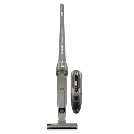 Bosch | Vacuum cleaner | Readyy'y Serie 2 BBHF214G | Cordless operating | Handstick and Handheld | - W | 14.4 V | Operating time (max) 35 min | Grey | Warranty 24 month(s) | Battery warranty 24 month(s)