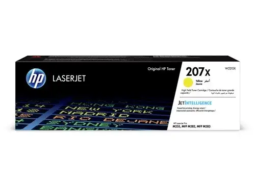 HP 207X Originaal Kollane tahmakassett e. tooner 1 tk (W2212X)