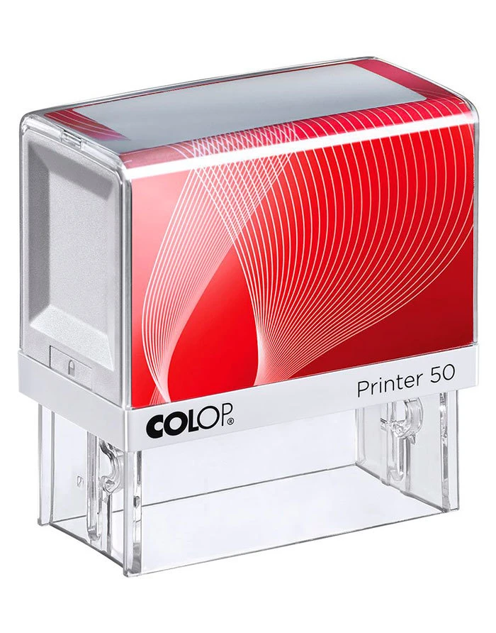 Tempel Colop Printer 50 must korpus, sinine padi