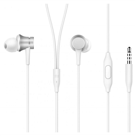 Xiaomi Mi In-Ear Headphones Basic ZBW4355TY Built-in microphone 3.5 mm Silver