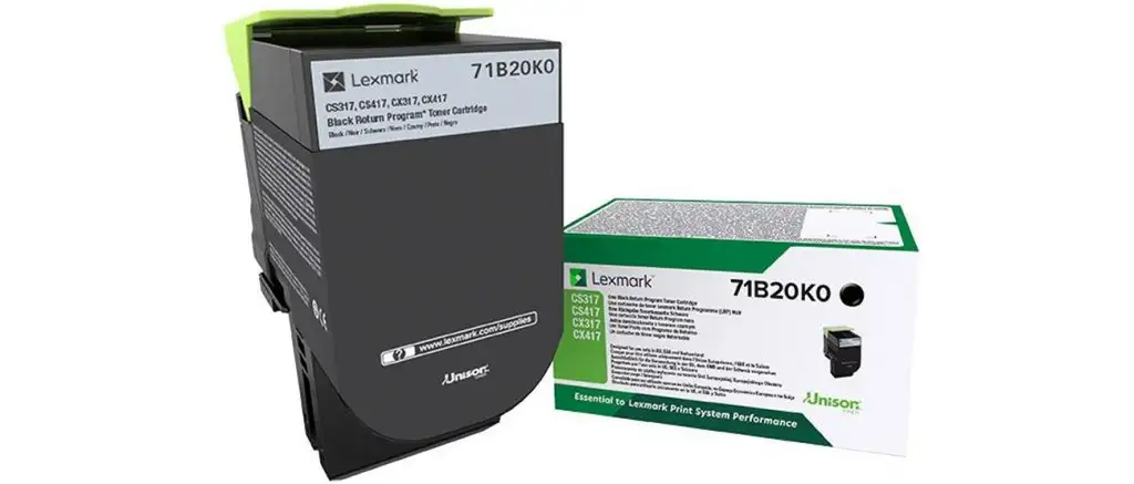 LEXMARK Return Prgm Black Toner 3K