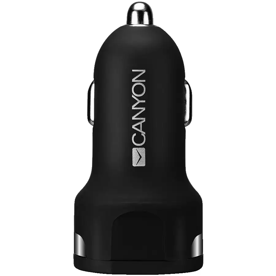 CANYON car charger C-04 2.4A/2USB-A Black