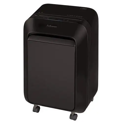 Fellowes LX Series Powershred LX211 paberihunt Micro-cut tüüpi purustaja Must