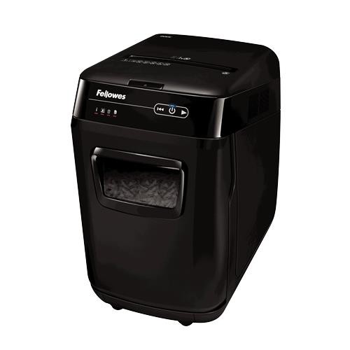 Fellowes AutoMax 200C paberihunt Risti lõiked 23 cm Must