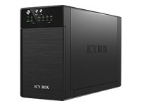 ICY BOX IB-RD3620SU3 kettamassiiv Lauaarvuti Must