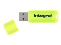 INTEGRAL 16GB USB Drive NEON yellow