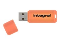 INTEGRAL 16GB USB Drive Neon orange