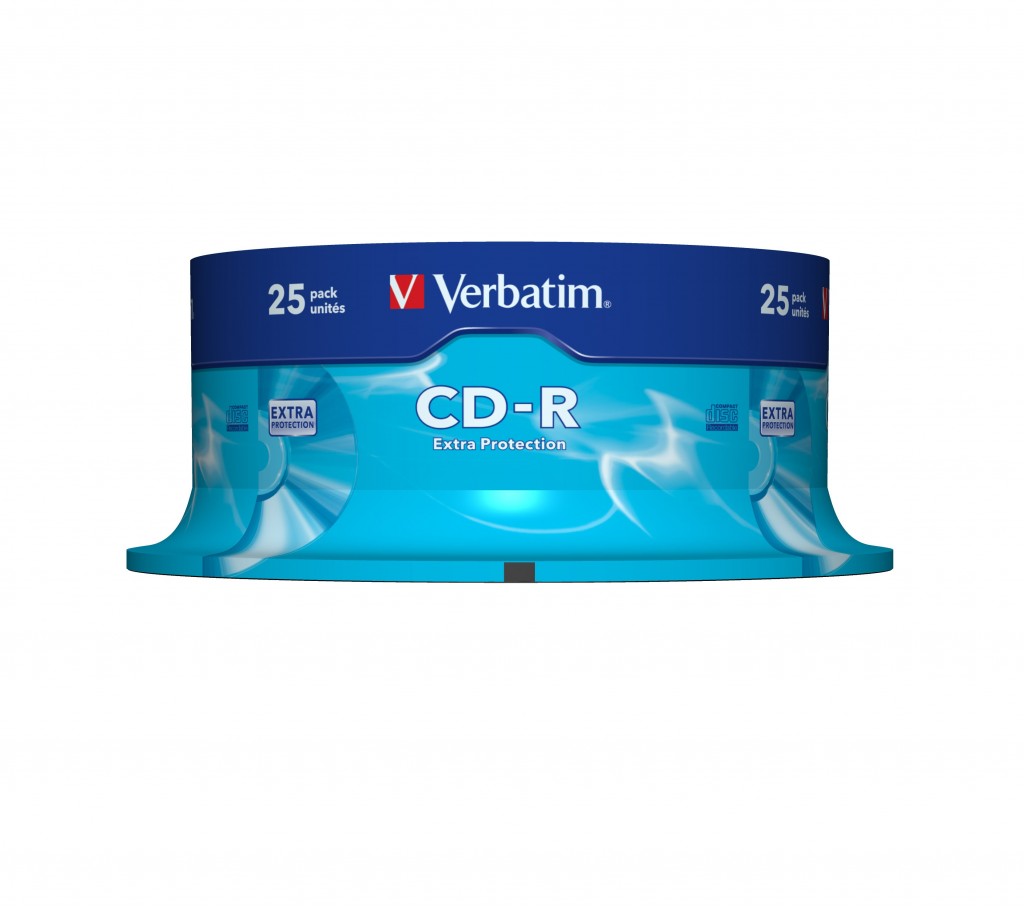VERBATIM 25x CD-R 700MB 52x SP EXTRA PRO
