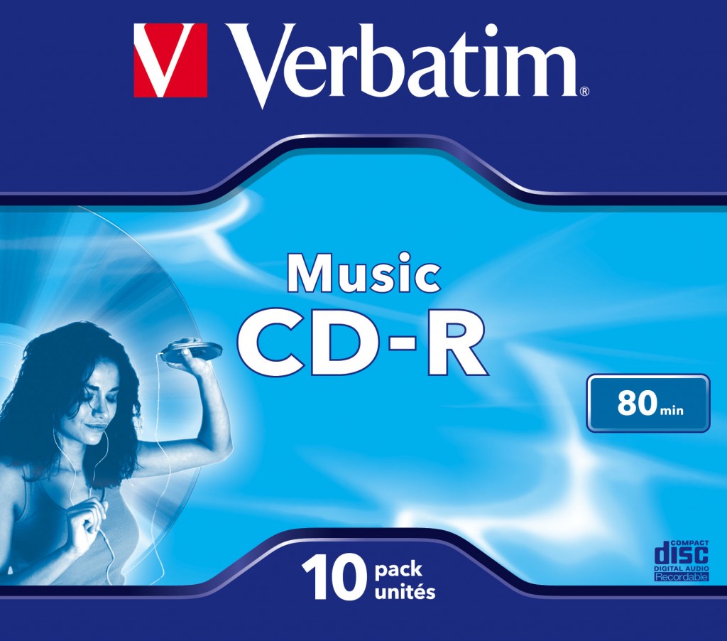 VERBATIM audio CD-R 80min 700MB 16x10p