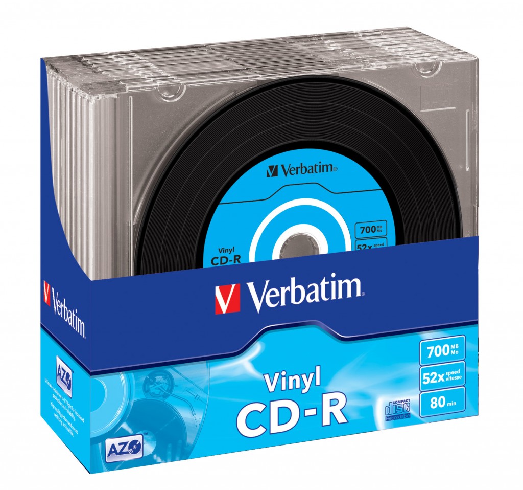 VERBATIM CD-R 80min 700MB 52x10p slim