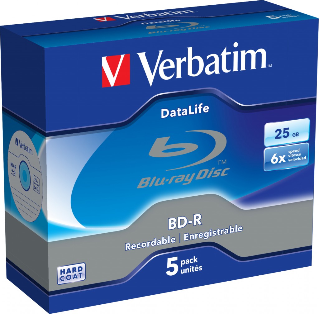 Verbatim DataLife 6x BD-R 25 GB 5 tk