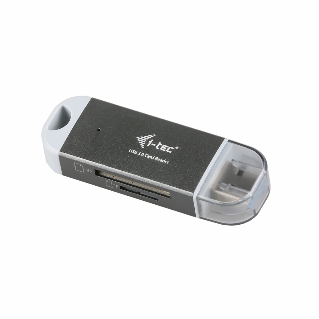 I-TEC USB 3.0 Dual Card Reader Grey
