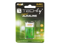 TECHLY 307032 Techly Alkaline battery 9V