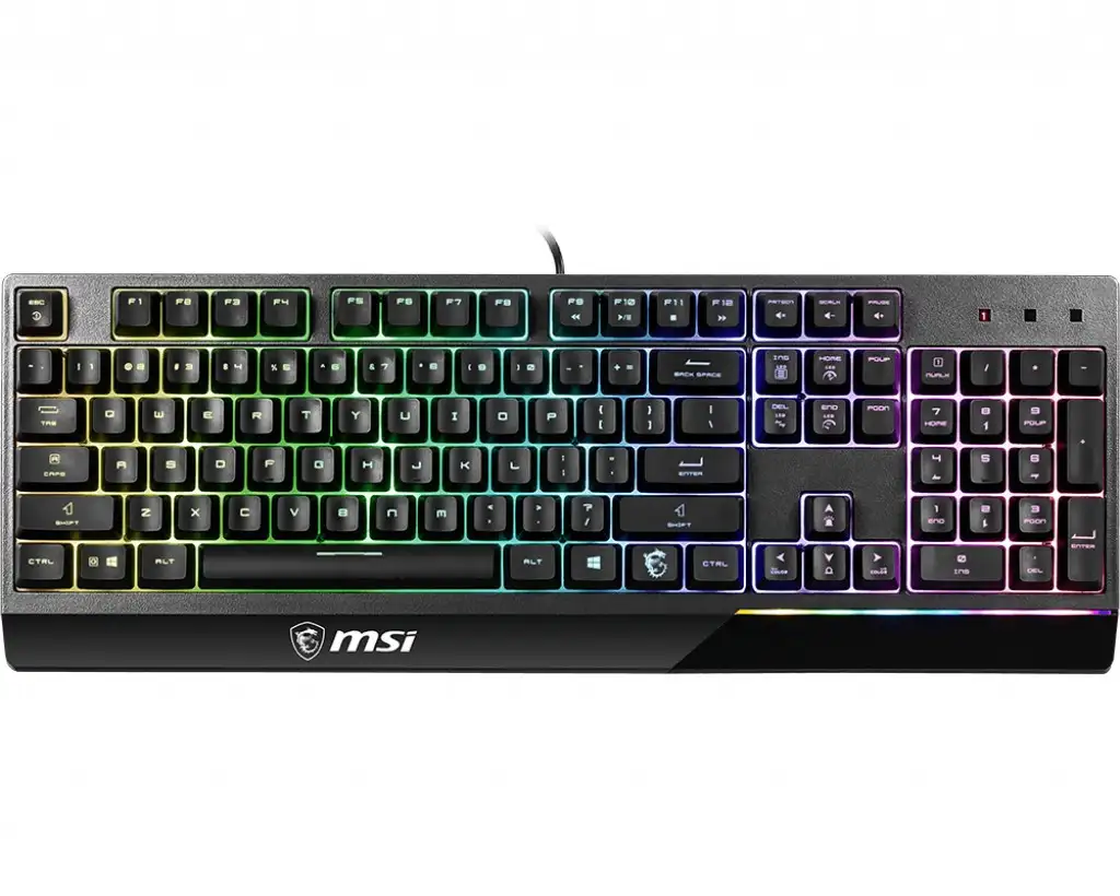 MSI Vigor GK30 Gaming Keyboard, US Layout, Wired, Black | MSI | Vigor GK30 | Gaming keyboard | Wired | RGB LED light | US | Black