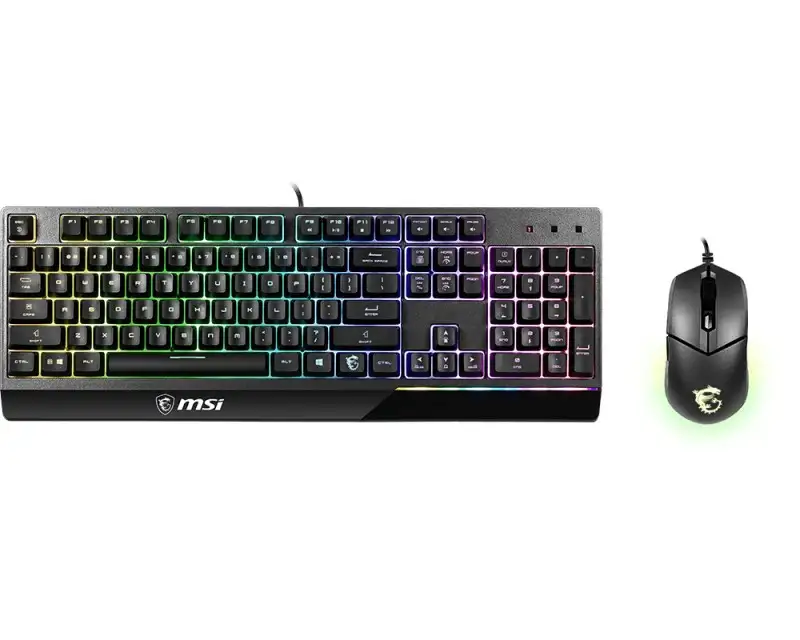 MSI Vigor GK30 COMBO US | MSI | Vigor GK30 COMBO | Keyboard and Mouse Set | Wired | RGB LED light | US