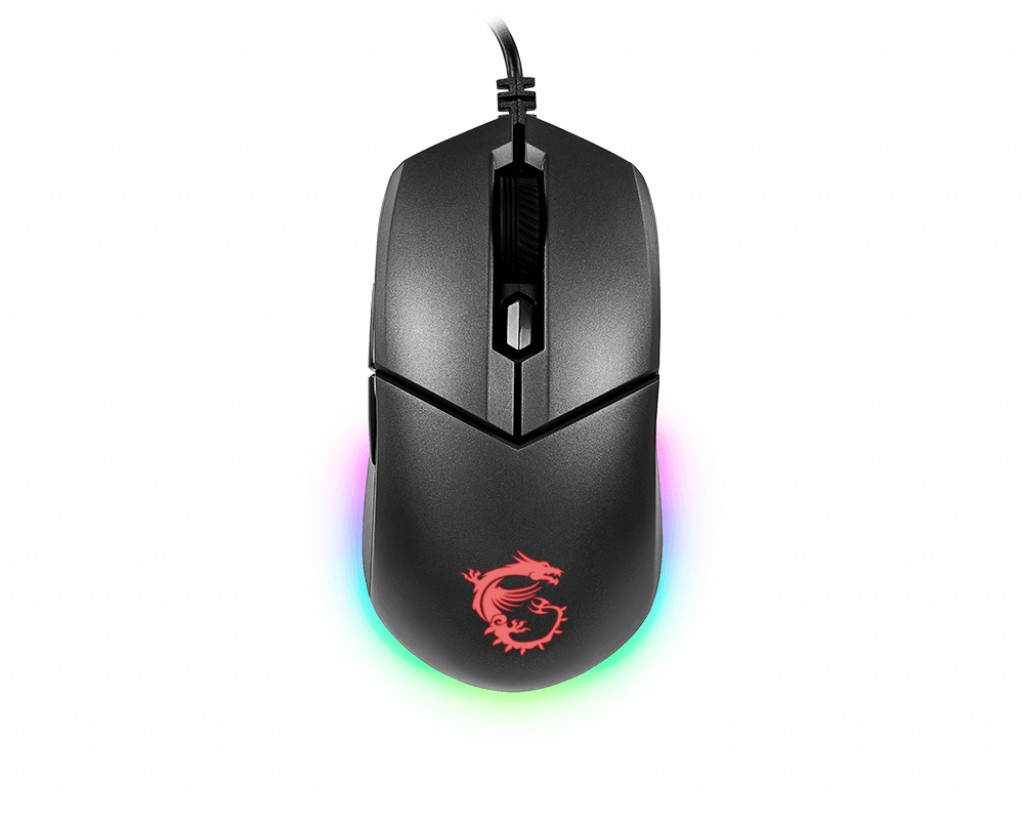 MSI Clutch GM11 Gaming Mouse, Wired, Black MSI | Clutch GM11 | Optical | Gaming Mouse | Black | Yes
