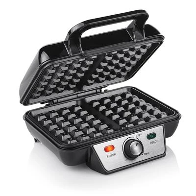 Tristar WF-2195 2 vahvel(id) 1000 W Must, Roostevaba teras