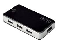 DIGITUS USB2.0 Hub 7-port black