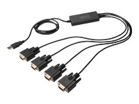 DIGITUS USB 2.0 to RS232x4 Cable