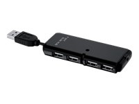 IBOX USB 2.0 4-Port HUB Black