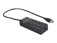 IBOX IUH3FB HUB I-BOX USB 3.0 BLACK 4-PO