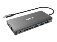 UNITEK D1019A Unitek HUB 8w1 USB3.1 Typ-