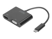 DIGITUS USB- HDMI + VGA Adapter