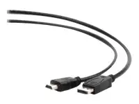 GEMBIRD cable DISPLAYPORT M -> HDMI M 1m